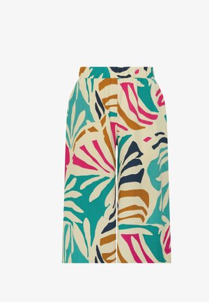 Yours Clothing, PLUS SIZE CULOTTES - Broek - natural