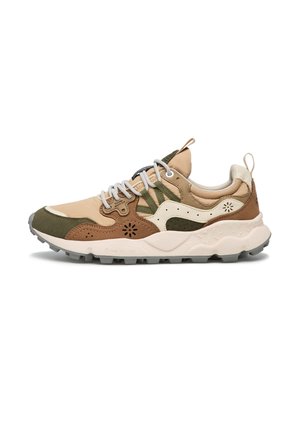 YAMANO KAISO - Sneakers laag - beige militärgrün