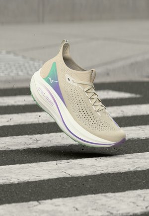 Mizuno NEO VISTA 2 - Παπούτσια για τρέξιμο σε δρόμο - pristine/white/healing opal