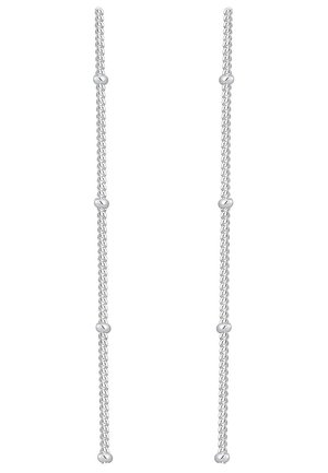 BASIC PULL THROUGH - Kõrvarõngad - silver-coloured