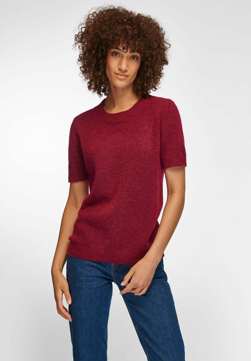 Damen Strickjacken | PETER HAHN 1/2 Arm Strickpullover beere melange/mehrfarbig - JZ87428 Damen Strickjacken | PETER HAHN 1/2 Arm Strickpullover beere melange/mehrfarbig - JZ87428