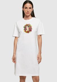 Merchcode KAHLO - MUCH FLOWERS - Jerseykjole - white
