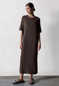 Street One Studio Jerseykleid - braun