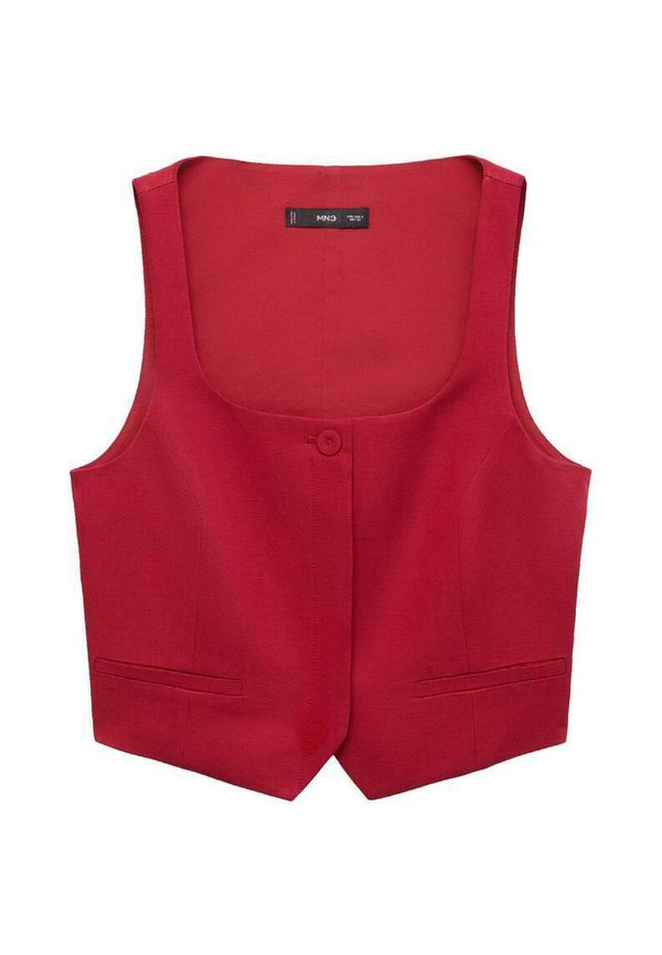 Waistcoat - maroon2