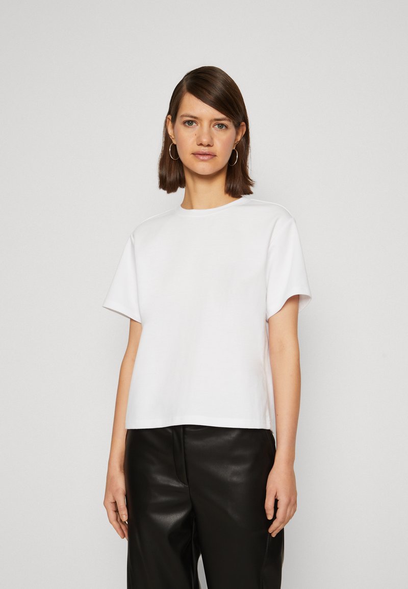 PIECES dam T-shirt PCMAY - Black WHITE CONTRAST main image 1