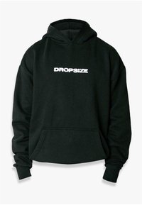 Dropsize OVERSIZE MOON DESIGN  - Hoodie - washedblack