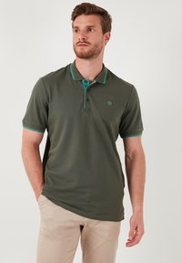 Polosärk - khaki mint