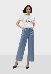 LOLA CASADEMUNT Camiseta estampada - white