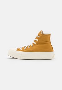 CHUCK TAYLOR ALL STAR LIFT - Sneaker high - burnt honey/light gold/egret