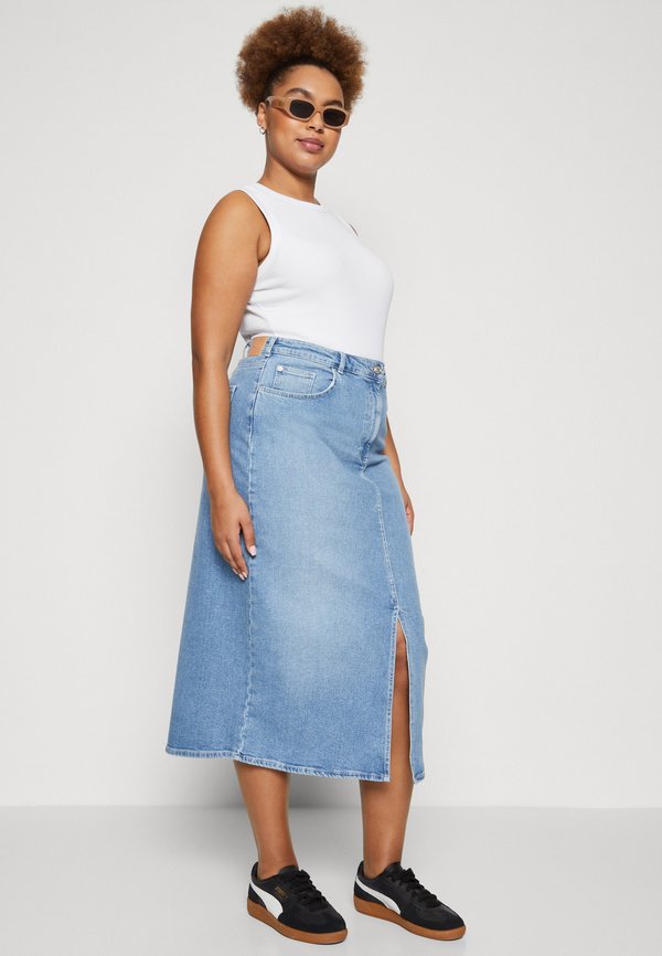 CARAYOE SLIT DOT - A-line skirt3