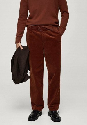 Pantalon classique - orange