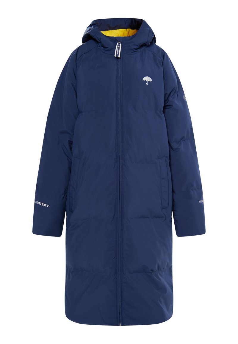 Schmuddelwedda Wintermantel donkerblauw Schmuddelwedda Wintermantel donkerblauw