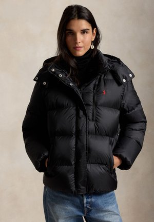 Polo Ralph Lauren MID-WEIGHT DOWN PUFFER JACKET - Μπουφάν με πούπουλα - black
