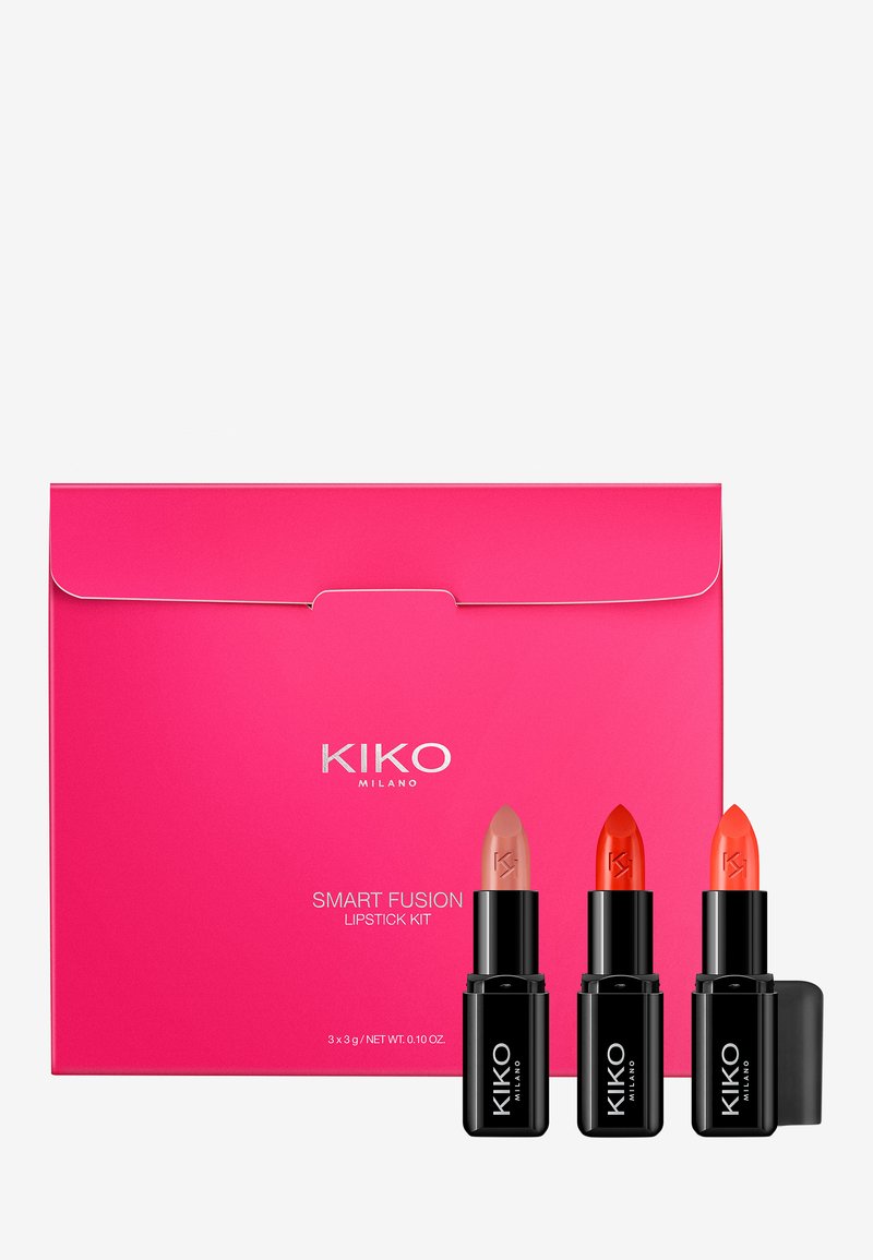 KIKO Milano SMART FUSION LIPSTICK KIT - Set de maquillage - 01 all the must have/rouge clair 01 kiko
