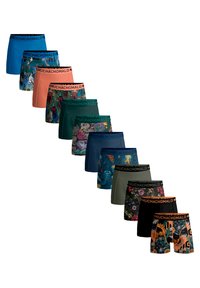 MUCHACHOMALO 12 PACK - Boxer alsónadrág - print black /green /blue /green /pink /blue