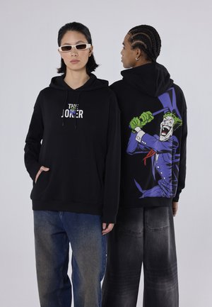 UNISEX - Felpa con cappuccio - black