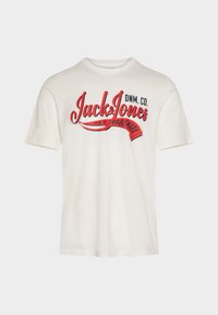 Jack & Jones Junior JJELOGO BLOCKING TEE - T-shirt print - navy blazer Jack & Jones Junior JJELOGO BLOCKING TEE - T-shirt print - navy blazer