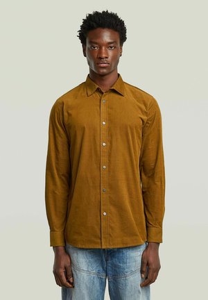 CLEAN REGULAR - Shirt - oxide ocre