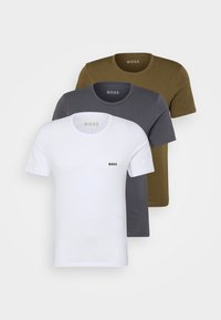 CLASSIC 3 PACK - Potkošulja - white/grey/green