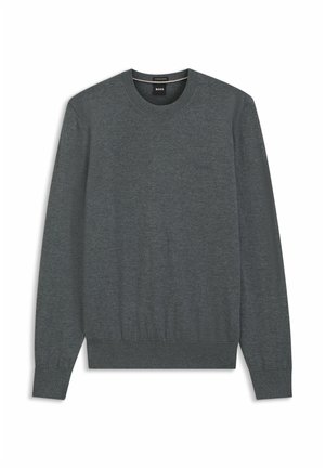 BOSS, Strickpullover - grey