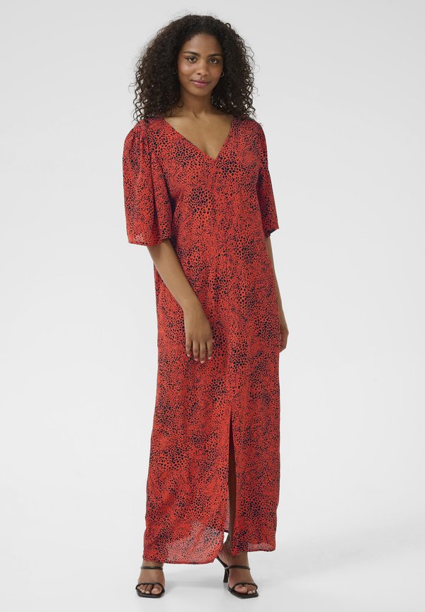 Maxikleid - grenadine graphic animal