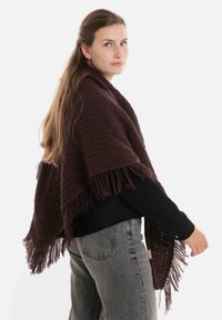 Knit Factory Sjaal - midnight plum