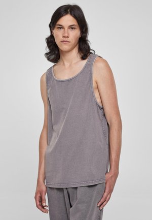 HEAVY OVERSIZED  - Topper - asphalt