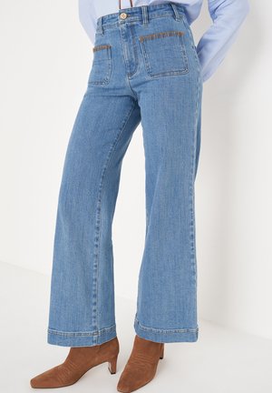 Camomilla Italia DANDY - Jean flare - blue denim plain