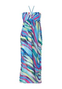 Niewybrane, sukienka spódnica w tropikalny wzór