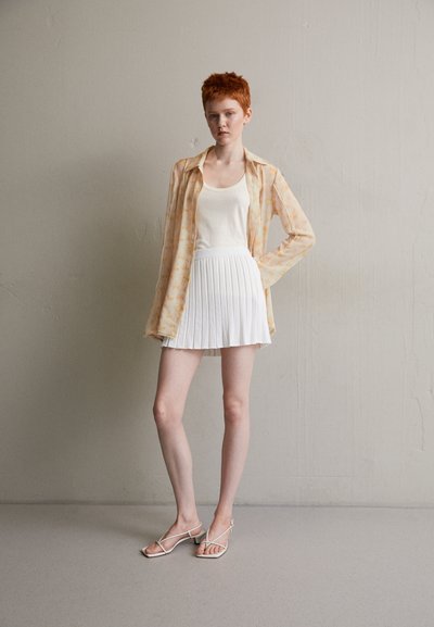 DESIGNERS REMIX MANDY MINI SKIRT - Μίνι φούστα - white