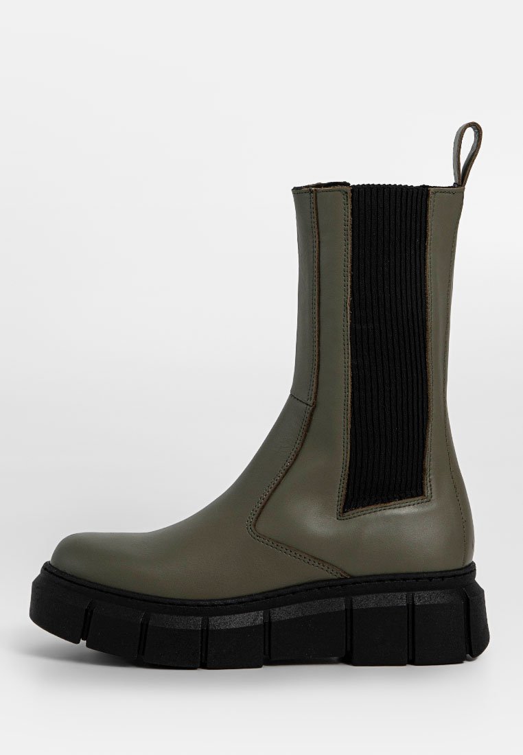 ALOHAS Plateaulaarzen kaki