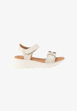 KESLEM, SANDALIAS KESLEM, MUJER - Sandalias con plataforma - blanco