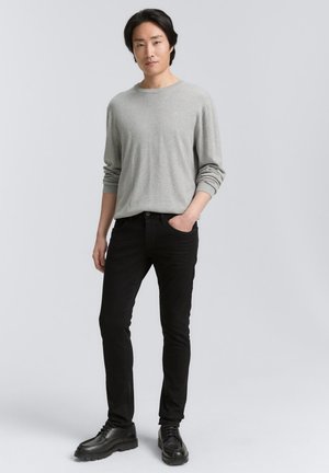 TOM TAILOR TROY - Jeans Skinny Fit - black denim