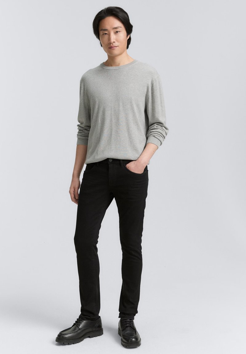 TOM TAILOR TTTROY Slim - Jean slim - black denim