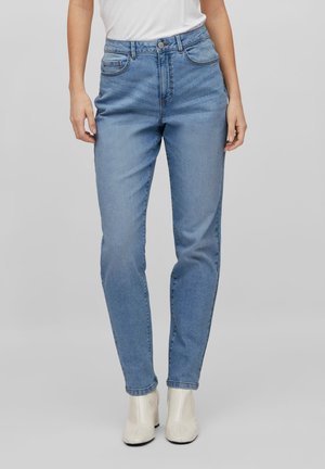 VINAOMI JO LBD HW MOM NOOS - Straight leg jeans - light blue denim