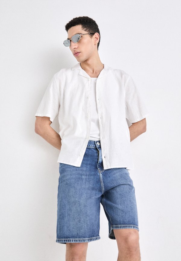 WENDELL 5 - Denim shorts - lelano wash3