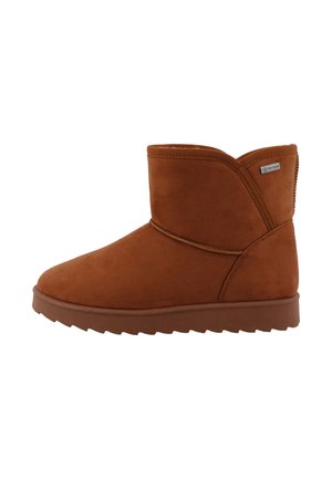 TOM TAILOR, STIEFEL - Snowboots  - cognac