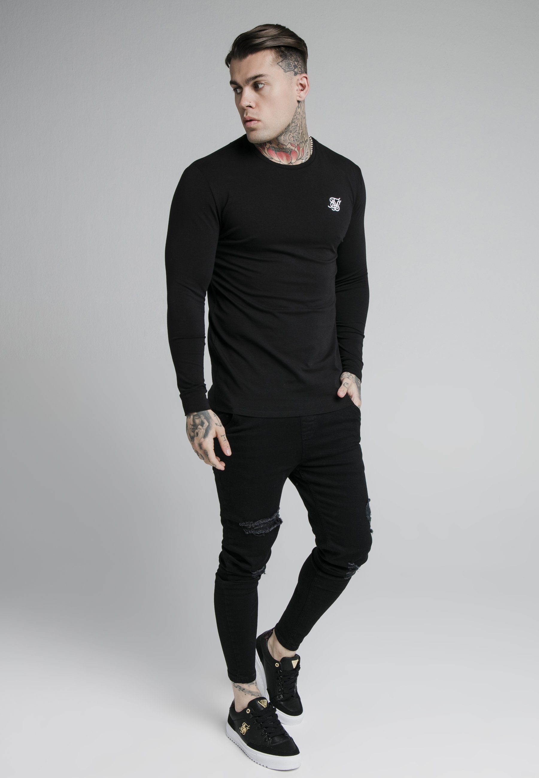 siksilk long sleeve top