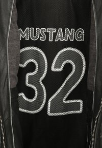 Mustang MIT KAPUZE  - Nahkatakki - black