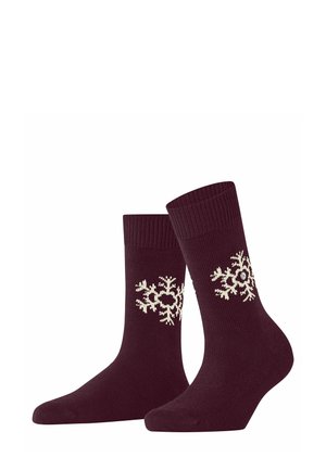 SNOWSTAR - Calze - claret