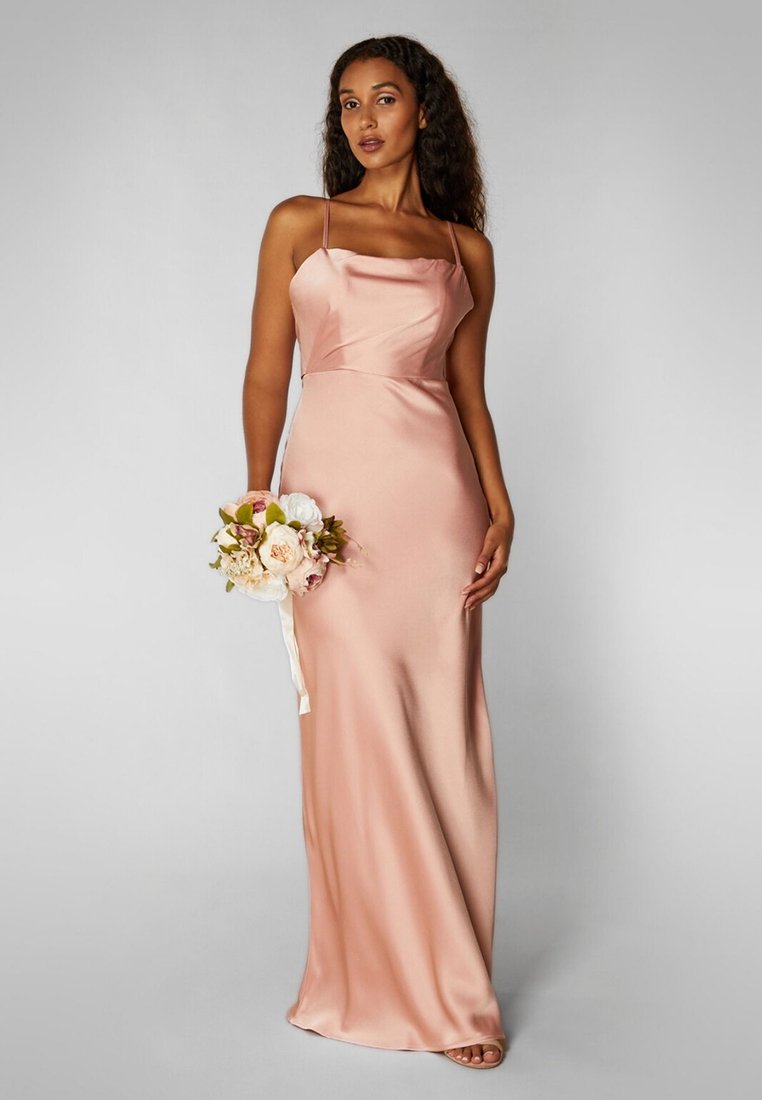 Jarlo Maxi-jurk roségoudkleurig