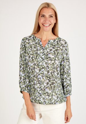 SELECTION - Blouse - dunkelgruen