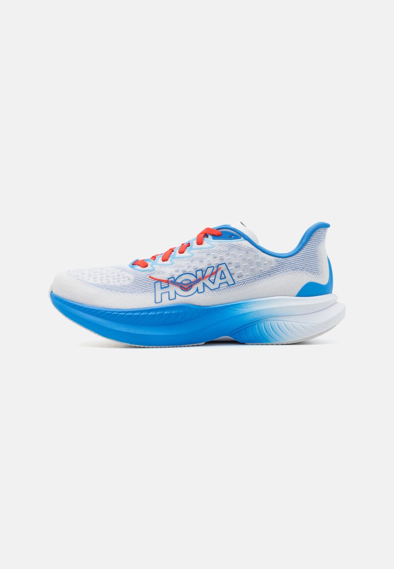 HOKA MACH 6 - Laufschuh Straße - white/virtual blue