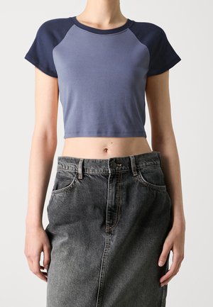 T-Shirt print - light blue