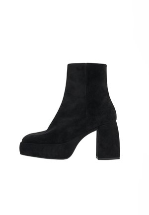 Botines de tacón - nero