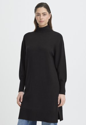 Strickkleid - black beauty