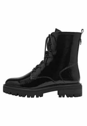 Botine cu platformă - black