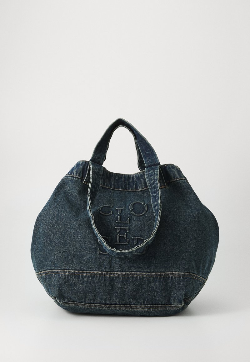 CLOSED BAG - Ülerinna-kott - dark blue