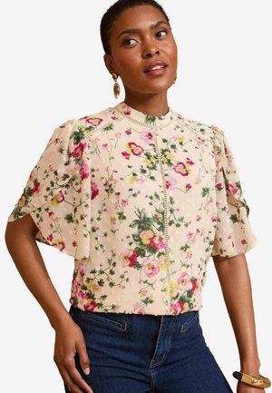 Love & Roses REGULAR FIT DOBBY mleczny