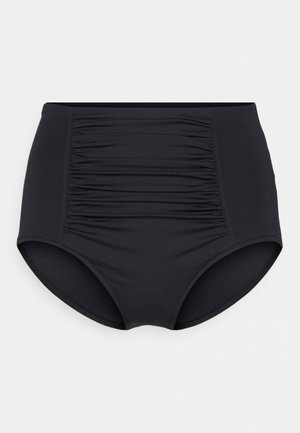 COLLECTIVE HIGH WAISTED PANT - Spodní díl bikin - black